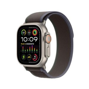 Apple Watch Ultra 2 49mm Titanium Case With Trail Loop Blue/Black