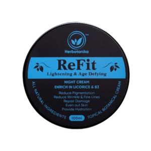 Herbotanika Refit Lightenig & Age Defying Night Cream