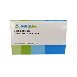 Astramed Self Sealing Sterilization Pouches 200Pcs - 200mm x 320mm