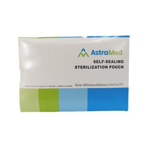 Astramed Self Sealing Sterilization Pouches 200Pcs - 300mm x 430mm