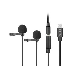 Boya Digital Dual Lavalier Microphones For iOS Devices (BY-M2D)