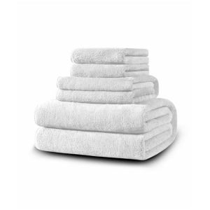 SoftSiesta Luxury Towel White Pack of 06