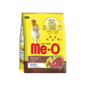 Me-O Adult Cat Beef Flavor & Vegetable Food - 7kg