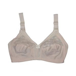 Ballerina Rose Cotton Jersey Bra For Women White