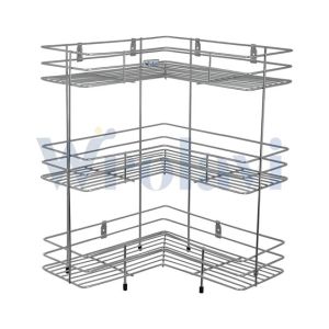 Easy Shop 2 and 3 Layer Corner Metal Rack