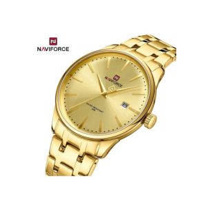 Naviforce Gentle Flutter Watch For Men Golden (NF-9230-7)