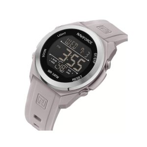 Naviforce DigiForce Watch For Men Cream (NF-7111-8)