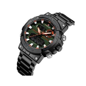 Naviforce Dual Force Watch For Men Black (NF-9237-3)