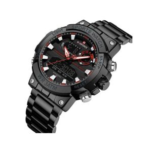 Naviforce Dual Force Watch For Men Black (NF-9237-4)