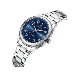 Navifoce Glamour Watch For Women Silver Blue (NF-5059-6)