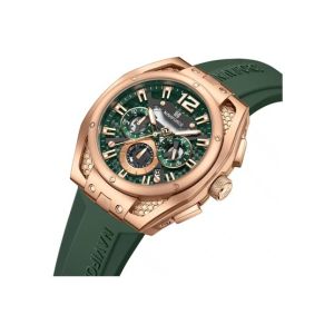 Naviforce Edge Chronograph Watch For Men Green Rose (NF-8063-8)