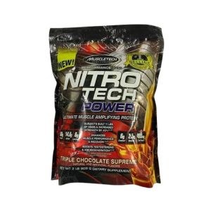 Big Show Store Muscletech Nitro Tech Power 1kg 109 Ser Chocolate