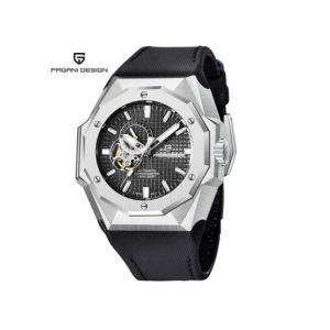 Pagani Design Elite Auto Watch For Men Black (PD-YS010-5)