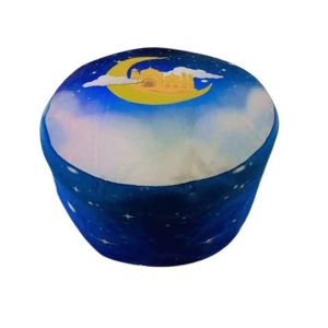 ZamZam Serene Moonlight Printed Prayer Cap