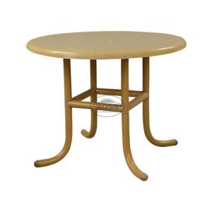 Boss Craft UPVC Round Table (B-1121-BRN)