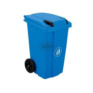 Boss Movable Large 135 Ltr Waste Bin Blue (BP-716-BLU)