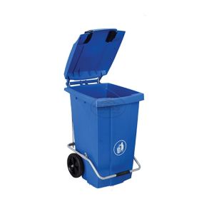 Boss Movable Paddle 135 Ltr Waste Bin Blue (BP-716-P-BLU)