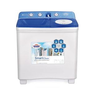 Boss Steel Spinner Washing Machine White (KE-15000-BS-S)