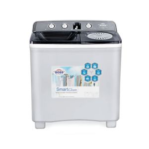 Boss Steel Spinner Twin Tub Washing Machine (KE-14000-BS-S)