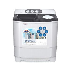 Boss Twin Tub Washing Machine 9kg Grey (KE-8500-BS)