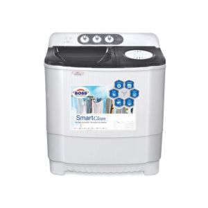 Boss Twin Tub Washing Machine 9kg Grey (KE-8500-BS)