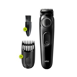 Braun Beard Trimmer And Hair Clipper Black (BT3222)