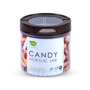 Appollo Candy Acrylic Jar Medium-Brown