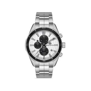 Bigotti Stainless Steel Men's Watch Silver (BG.1.10337-1)