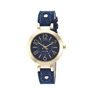 Nine West Denim Watch For Women Blue (NW/1712DDDM)