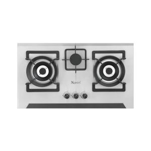 Xpert 3 Burners Steel Gas Hob (XST-3-909)