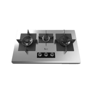 Xpert 3 Burners Steel Gas Hob (XST-3-818)