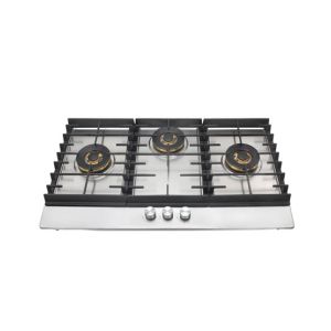 Xpert 3 Burners Steel Gas Hob (XST-3-N-BIG)