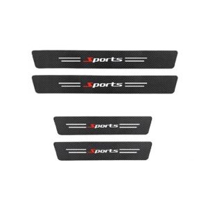 G-Mart Sports Car Door Stepping Protection Stickers Pack Of 4