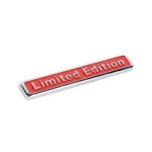 G-Mart 3D Metal Limited Edition Car Chrome Sticker