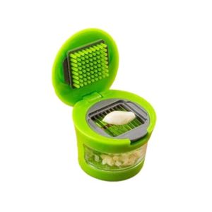 G-Mart Mini Garlic Chopper & Slicer - Green