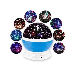 G-Mart Rotating Moon Lamp