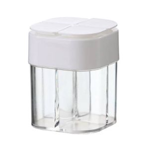 G-Mart 4in1 Transparent Spice Jar Bottle