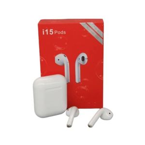 Best Buy i15 Wireless Bluetooth Earphones White (0009)