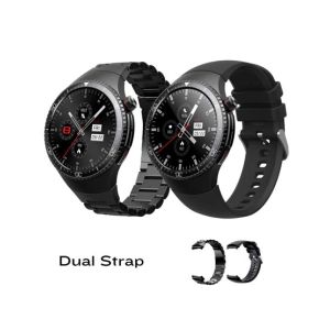 Blaktron Zenith Z1 Dual Strap Smart Watch Black