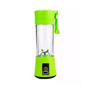 Sasti Market Portable USB Rechargeable Juicer Blender Green (0051)