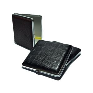 KuchB Leather Cigarette Case Black