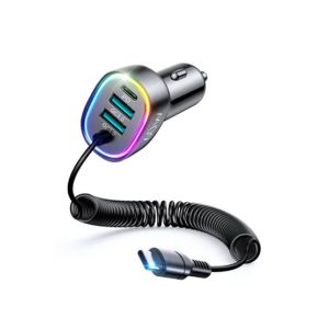 Joyroom 4 IN 1 PD Fast Car Charger With Type C Cable (CL19)