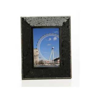 Premier Home Opulence Mosaic Photo Frame - Black (2300658)