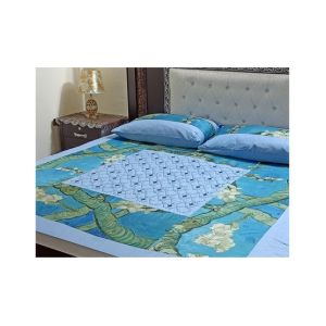 Marai's Collection King Size Cotton BedSheet (3 Pieces)