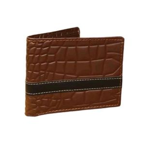 Xaroosha Premium Cow Leather Wallet for Mens Brown