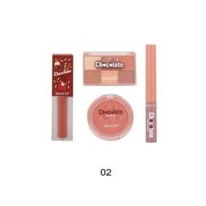 Muicin 4 In 1 Wicked Dark Chocolate Makeup Kit (02)