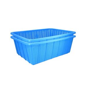 Appollo Rainbow Basket Large (Pack Of 2)-Blue