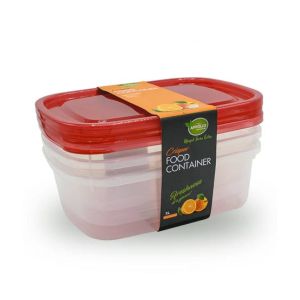 Appollo Crisper Food Container Extra Large-Red