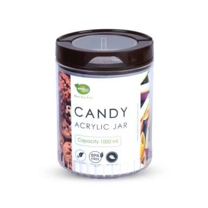 Appollo Candy Acrylic Jar Large-Brown