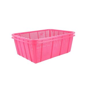 Appollo Rainbow Basket Medium (Pack Of 2)-Pink